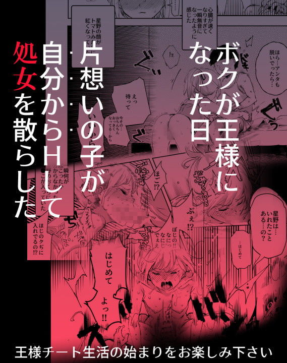 王様チートを体験できる同人誌